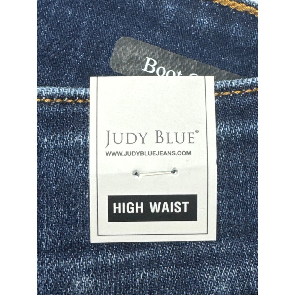 NWT Judy Blue Women's High Waist Bootcut Stretch Blue Jeans - Size 5/27 (26x32) - Picture 5 of 8